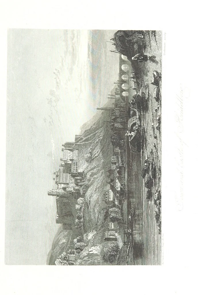An illustration from A Summer at Baden-Baden ... illustrated by T. Johannot, E. Lamy, etc, 1853, leaf 301