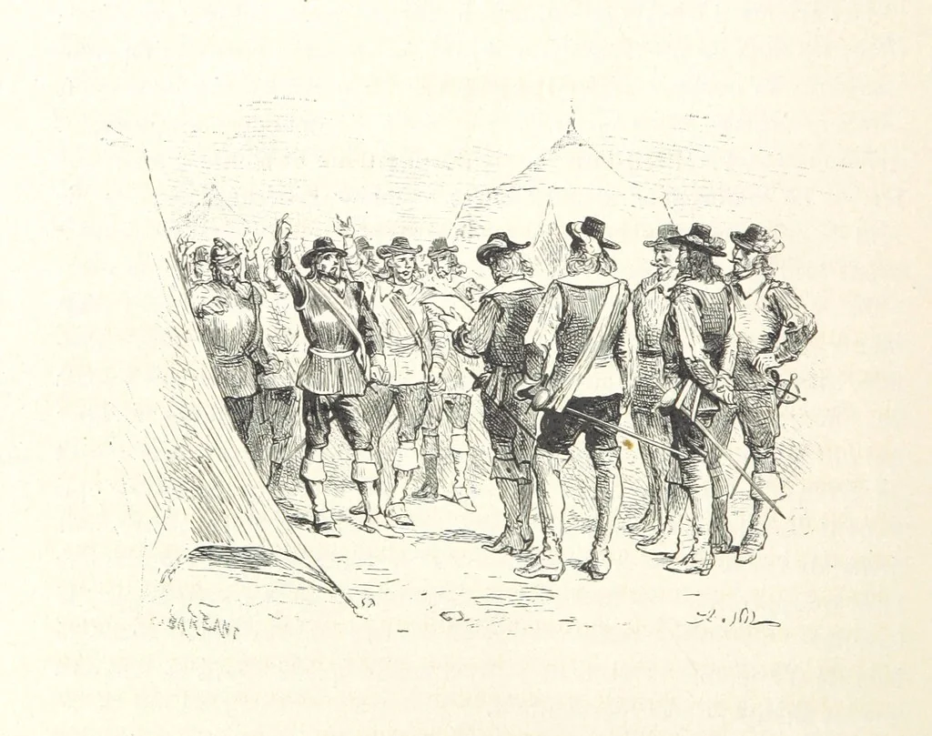 An illustration from L'Histoire d'Angleterre depuis les temps les plus reculés ... racontée à mes petits-enfants ... recueillie par Madame de Witt. ... Ouvrage illustré, etc, 1877, leaf 126