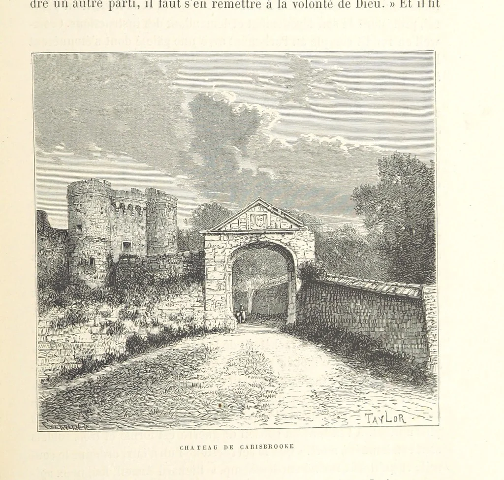 An illustration from L'Histoire d'Angleterre depuis les temps les plus reculés ... racontée à mes petits-enfants ... recueillie par Madame de Witt. ... Ouvrage illustré, etc, 1877, leaf 139