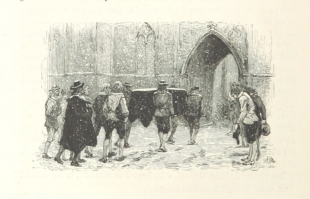 An illustration from L'Histoire d'Angleterre depuis les temps les plus reculés ... racontée à mes petits-enfants ... recueillie par Madame de Witt. ... Ouvrage illustré, etc, 1877, leaf 162