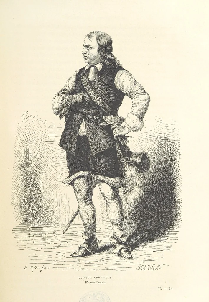 An illustration from L'Histoire d'Angleterre depuis les temps les plus reculés ... racontée à mes petits-enfants ... recueillie par Madame de Witt. ... Ouvrage illustré, etc, 1877, leaf 203