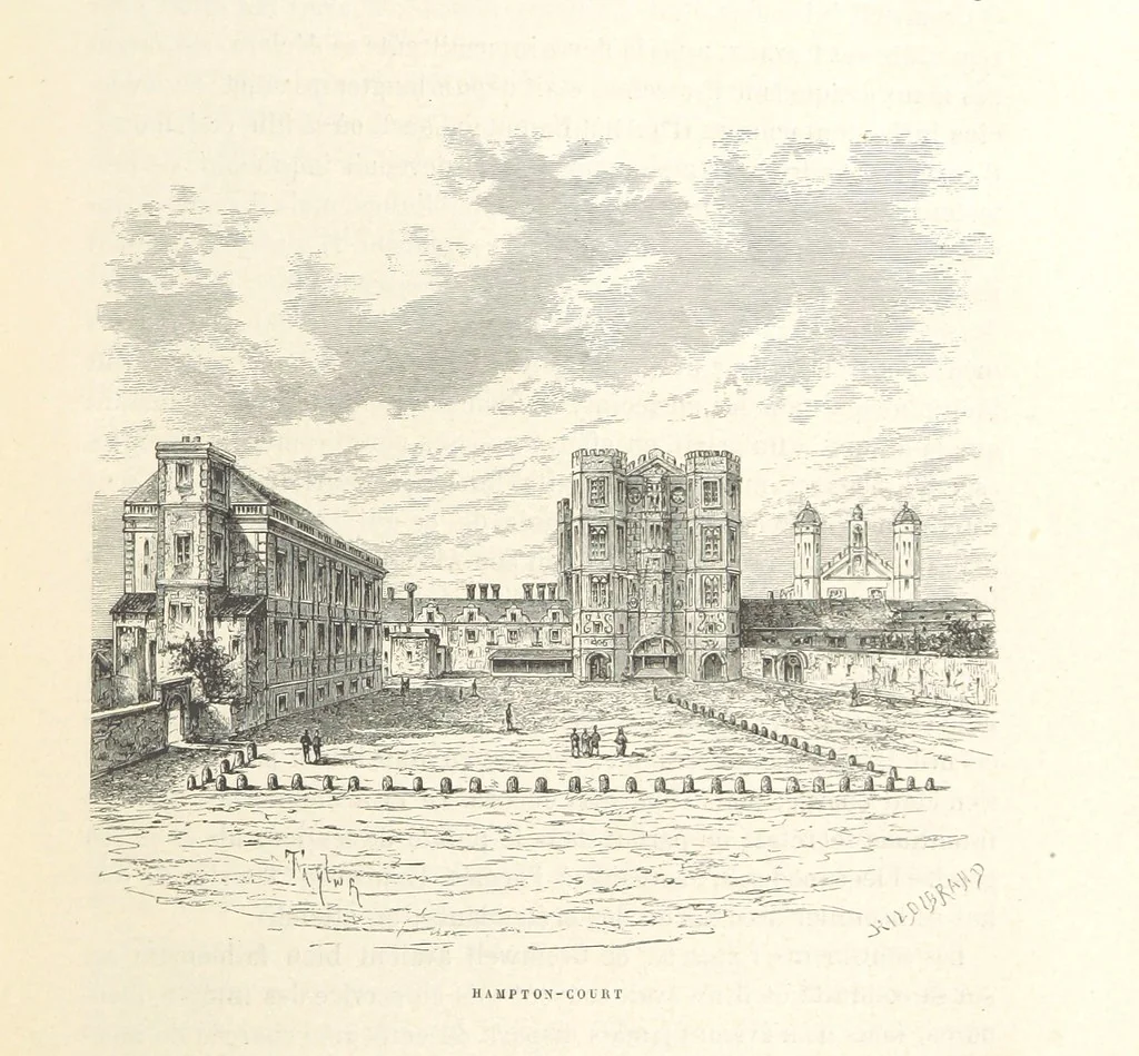 An illustration from L'Histoire d'Angleterre depuis les temps les plus reculés ... racontée à mes petits-enfants ... recueillie par Madame de Witt. ... Ouvrage illustré, etc, 1877, leaf 221