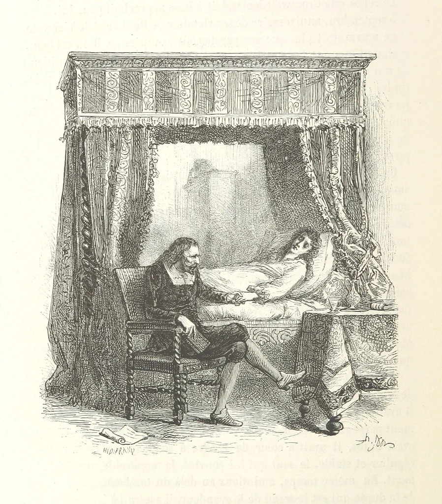 An illustration from L'Histoire d'Angleterre depuis les temps les plus reculés ... racontée à mes petits-enfants ... recueillie par Madame de Witt. ... Ouvrage illustré, etc, 1877, leaf 224