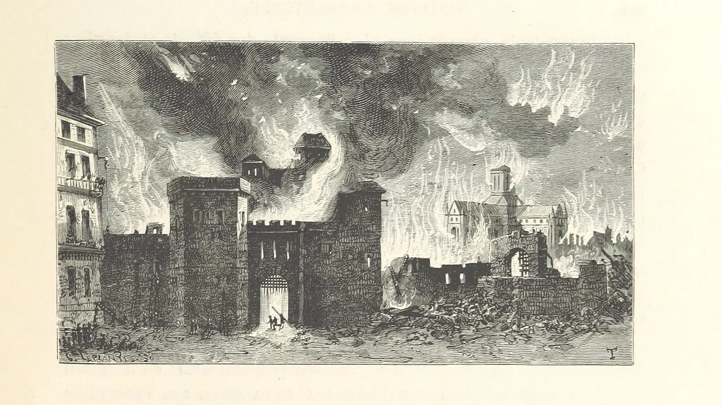 An illustration from L'Histoire d'Angleterre depuis les temps les plus reculés ... racontée à mes petits-enfants ... recueillie par Madame de Witt. ... Ouvrage illustré, etc, 1877, leaf 273