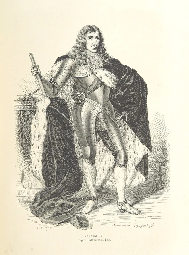 An illustration from L'Histoire d'Angleterre depuis les temps les plus reculés ... racontée à mes petits-enfants ... recueillie par Madame de Witt. ... Ouvrage illustré, etc, 1877, leaf 327