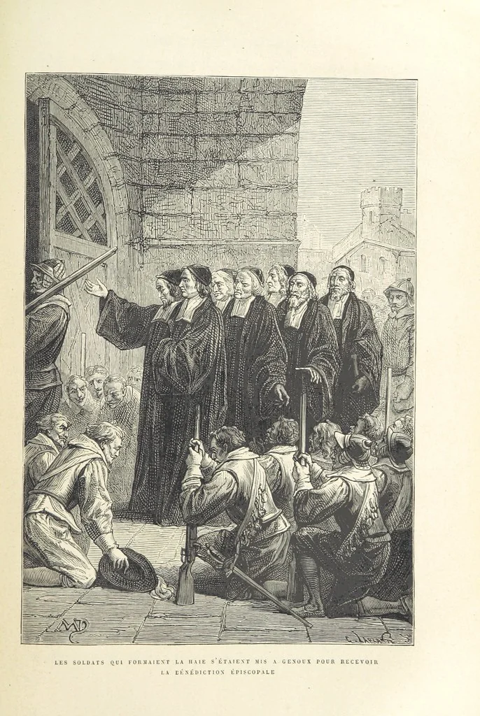 An illustration from L'Histoire d'Angleterre depuis les temps les plus reculés ... racontée à mes petits-enfants ... recueillie par Madame de Witt. ... Ouvrage illustré, etc, 1877, leaf 353