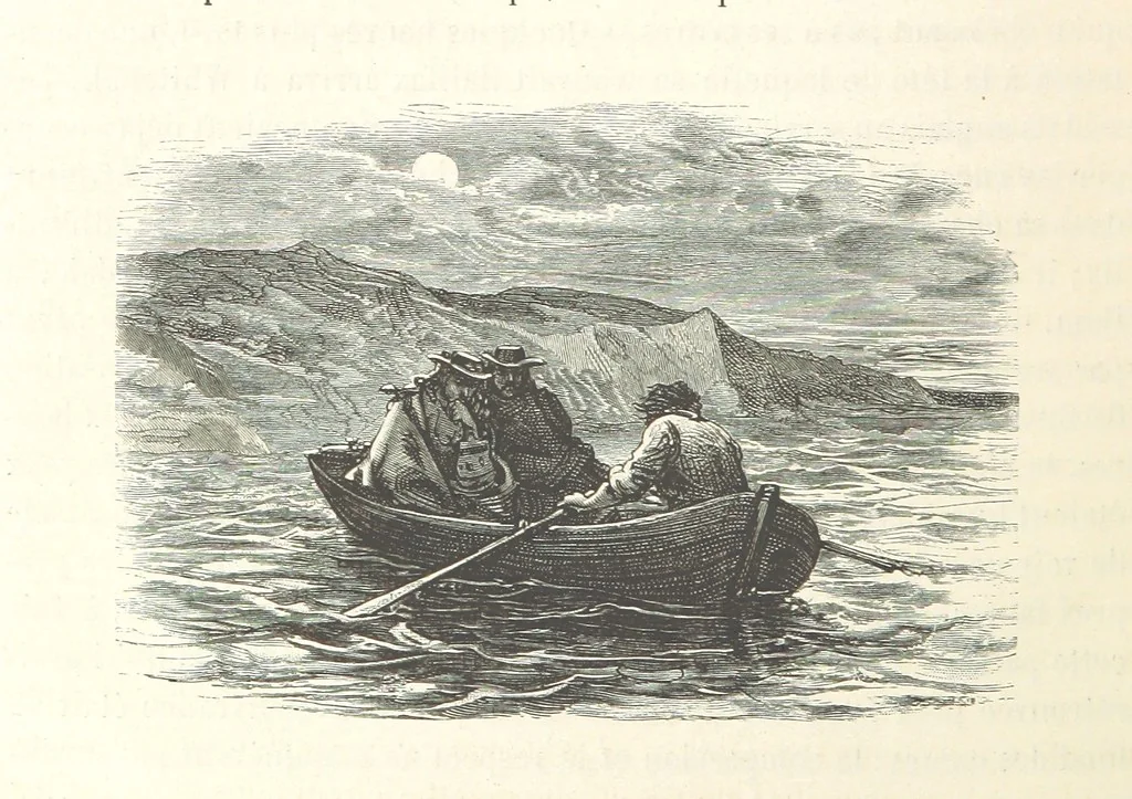 An illustration from L'Histoire d'Angleterre depuis les temps les plus reculés ... racontée à mes petits-enfants ... recueillie par Madame de Witt. ... Ouvrage illustré, etc, 1877, leaf 366