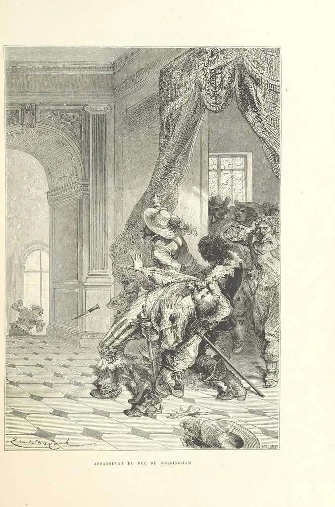 An illustration from L'Histoire d'Angleterre depuis les temps les plus reculés ... racontée à mes petits-enfants ... recueillie par Madame de Witt. ... Ouvrage illustré, etc, 1877, leaf 41