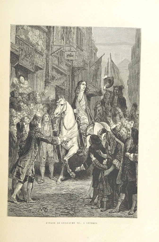 An illustration from L'Histoire d'Angleterre depuis les temps les plus reculés ... racontée à mes petits-enfants ... recueillie par Madame de Witt. ... Ouvrage illustré, etc, 1877, leaf 421