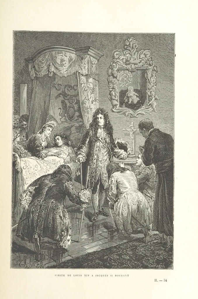 An illustration from L'Histoire d'Angleterre depuis les temps les plus reculés ... racontée à mes petits-enfants ... recueillie par Madame de Witt. ... Ouvrage illustré, etc, 1877, leaf 435