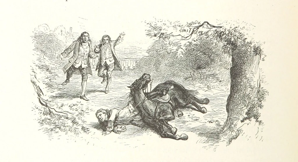An illustration from L'Histoire d'Angleterre depuis les temps les plus reculés ... racontée à mes petits-enfants ... recueillie par Madame de Witt. ... Ouvrage illustré, etc, 1877, leaf 440