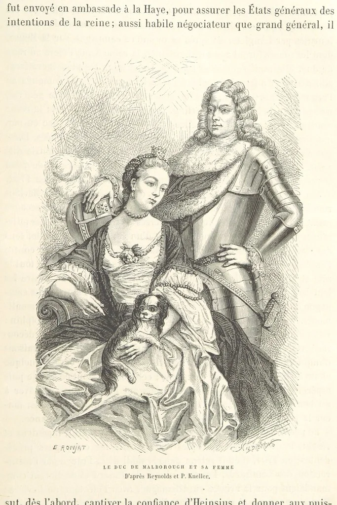 An illustration from L'Histoire d'Angleterre depuis les temps les plus reculés ... racontée à mes petits-enfants ... recueillie par Madame de Witt. ... Ouvrage illustré, etc, 1877, leaf 443