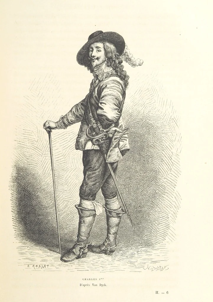 An illustration from L'Histoire d'Angleterre depuis les temps les plus reculés ... racontée à mes petits-enfants ... recueillie par Madame de Witt. ... Ouvrage illustré, etc, 1877, leaf 51