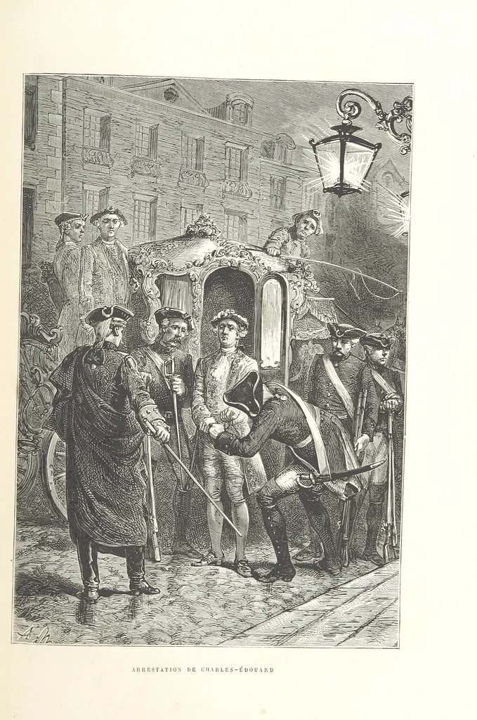 An illustration from L'Histoire d'Angleterre depuis les temps les plus reculés ... racontée à mes petits-enfants ... recueillie par Madame de Witt. ... Ouvrage illustré, etc, 1877, leaf 553
