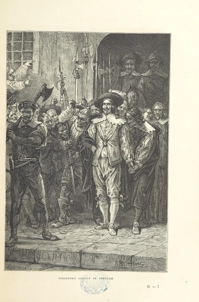An illustration from L'Histoire d'Angleterre depuis les temps les plus reculés ... racontée à mes petits-enfants ... recueillie par Madame de Witt. ... Ouvrage illustré, etc, 1877, leaf 59