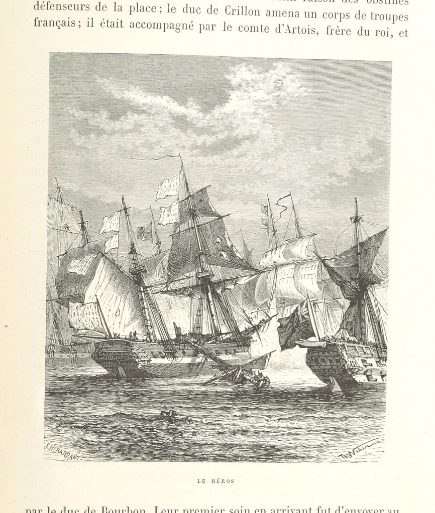 An illustration from L'Histoire d'Angleterre depuis les temps les plus reculés ... racontée à mes petits-enfants ... recueillie par Madame de Witt. ... Ouvrage illustré, etc, 1877, leaf 631