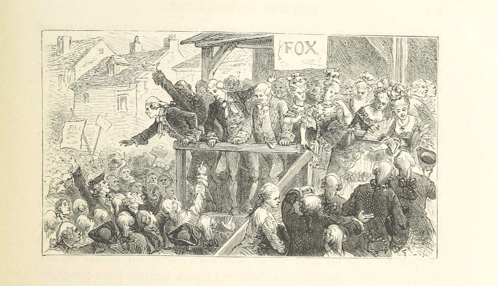 An illustration from L'Histoire d'Angleterre depuis les temps les plus reculés ... racontée à mes petits-enfants ... recueillie par Madame de Witt. ... Ouvrage illustré, etc, 1877, leaf 651