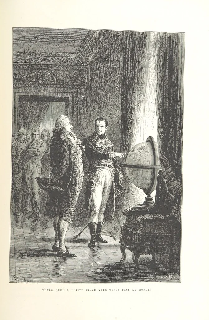 An illustration from L'Histoire d'Angleterre depuis les temps les plus reculés ... racontée à mes petits-enfants ... recueillie par Madame de Witt. ... Ouvrage illustré, etc, 1877, leaf 703