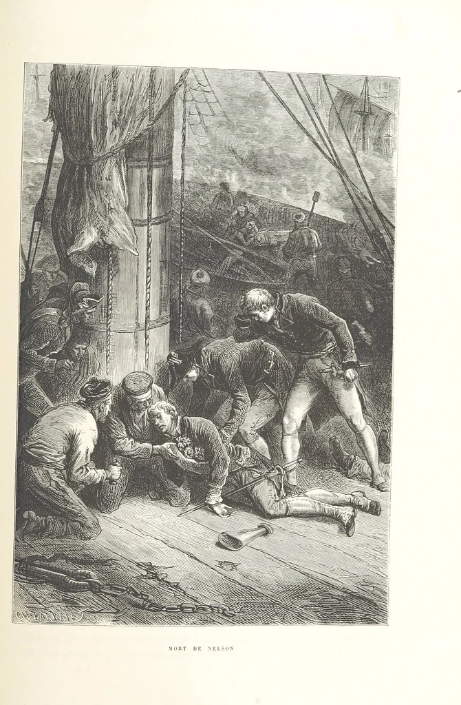 An illustration from L'Histoire d'Angleterre depuis les temps les plus reculés ... racontée à mes petits-enfants ... recueillie par Madame de Witt. ... Ouvrage illustré, etc, 1877, leaf 717