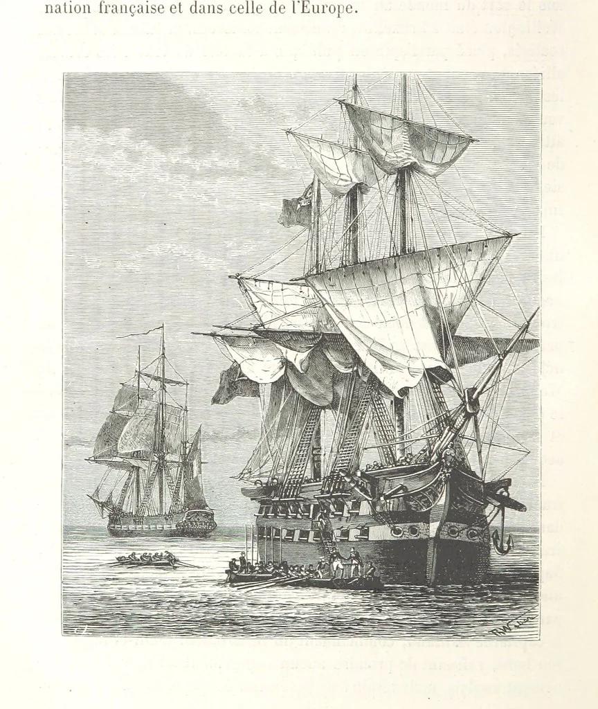 An illustration from L'Histoire d'Angleterre depuis les temps les plus reculés ... racontée à mes petits-enfants ... recueillie par Madame de Witt. ... Ouvrage illustré, etc, 1877, leaf 742
