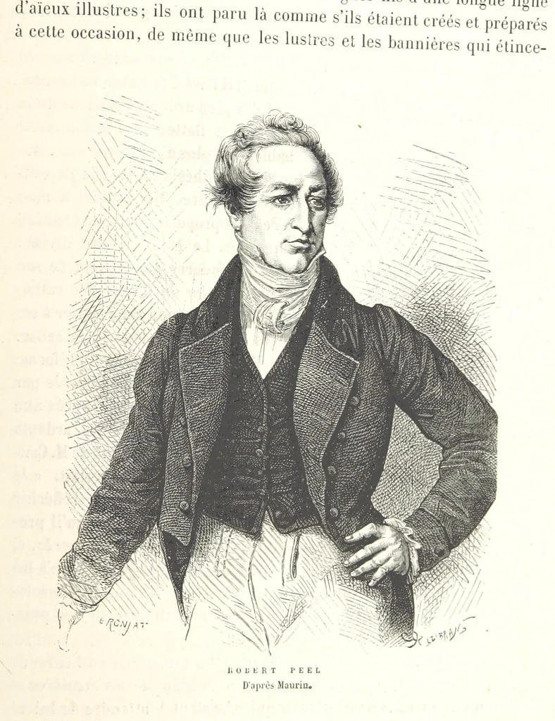 An illustration from L'Histoire d'Angleterre depuis les temps les plus reculés ... racontée à mes petits-enfants ... recueillie par Madame de Witt. ... Ouvrage illustré, etc, 1877, leaf 751