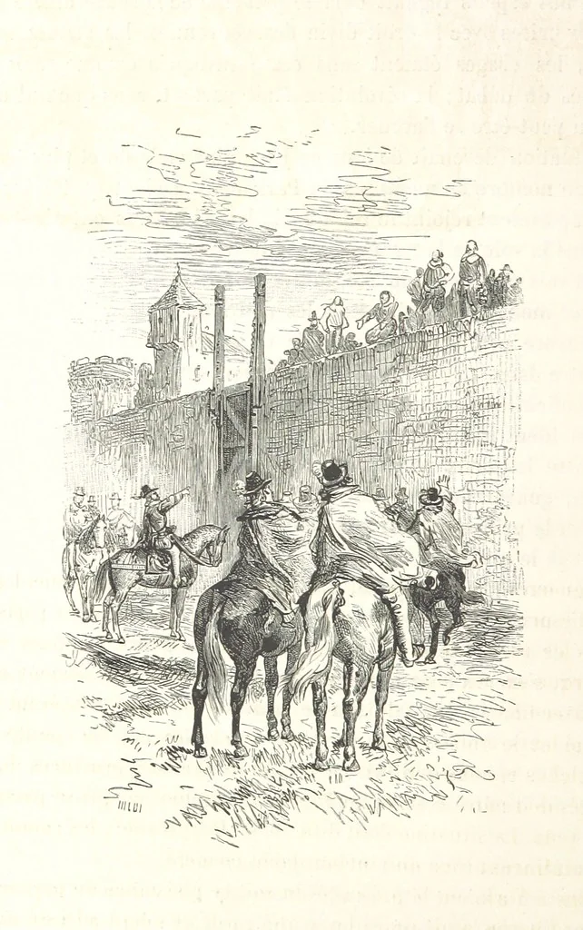 An illustration from L'Histoire d'Angleterre depuis les temps les plus reculés ... racontée à mes petits-enfants ... recueillie par Madame de Witt. ... Ouvrage illustré, etc, 1877, leaf 76