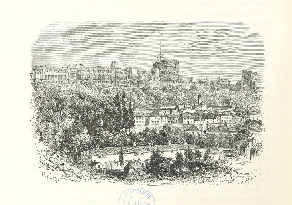 An illustration from L'Histoire d'Angleterre depuis les temps les plus reculés ... racontée à mes petits-enfants ... recueillie par Madame de Witt. ... Ouvrage illustré, etc, 1877, leaf 762