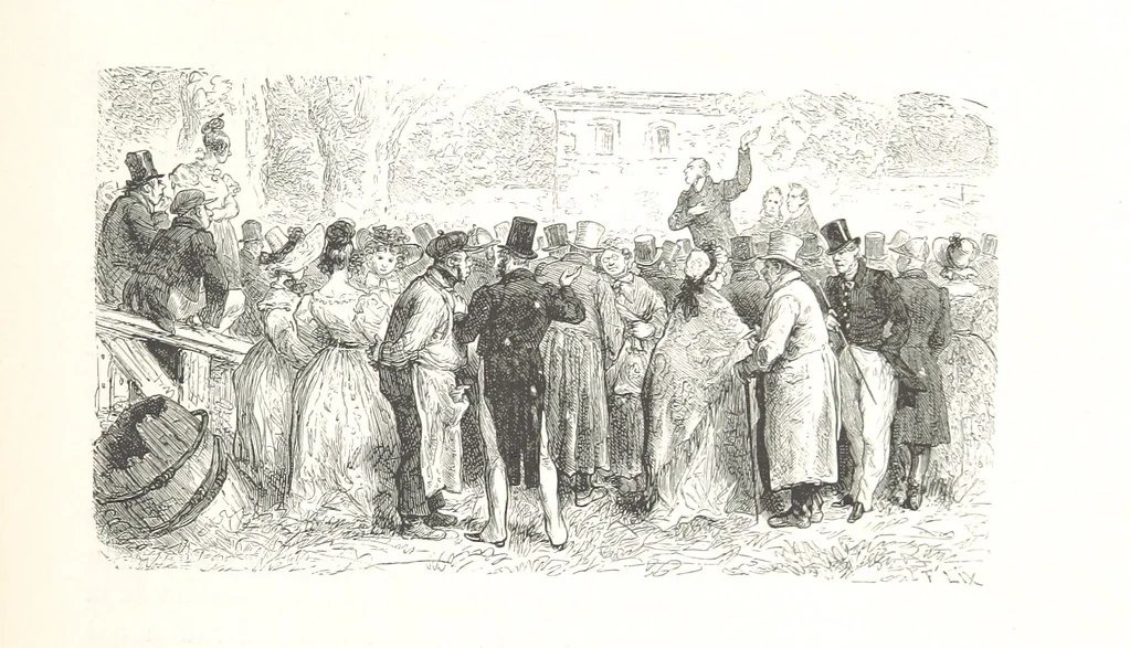 An illustration from L'Histoire d'Angleterre depuis les temps les plus reculés ... racontée à mes petits-enfants ... recueillie par Madame de Witt. ... Ouvrage illustré, etc, 1877, leaf 763