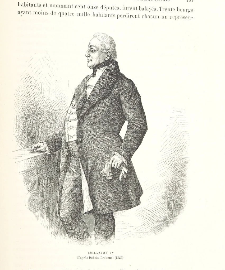 An illustration from L'Histoire d'Angleterre depuis les temps les plus reculés ... racontée à mes petits-enfants ... recueillie par Madame de Witt. ... Ouvrage illustré, etc, 1877, leaf 767
