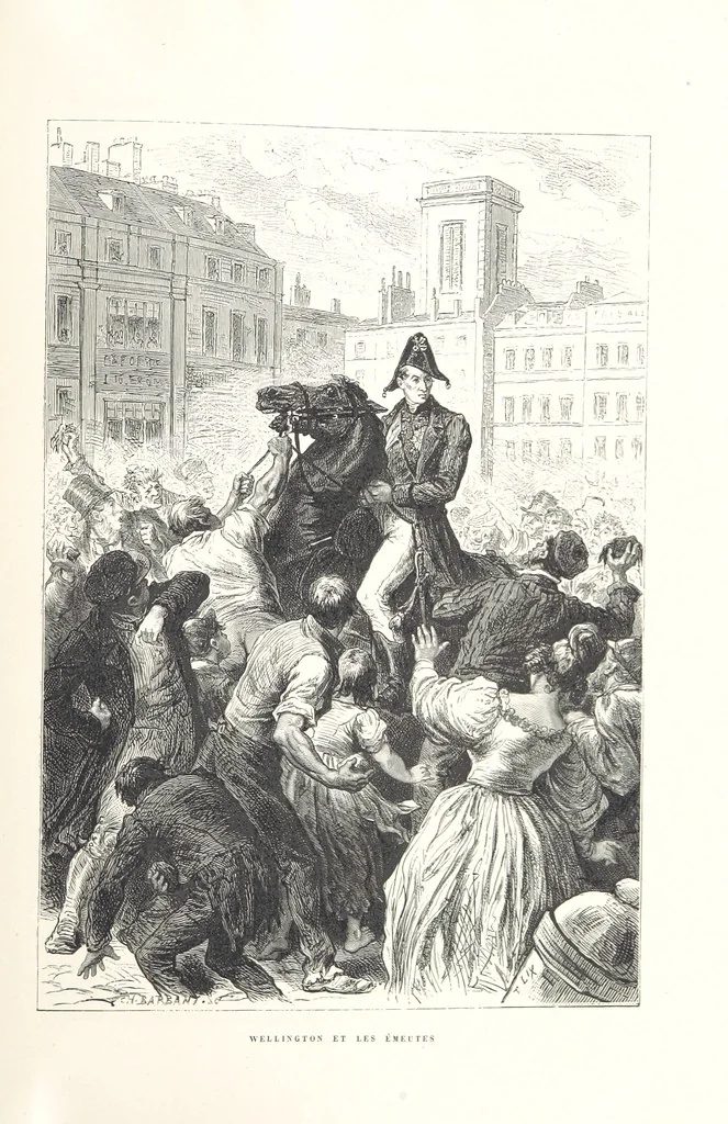 An illustration from L'Histoire d'Angleterre depuis les temps les plus reculés ... racontée à mes petits-enfants ... recueillie par Madame de Witt. ... Ouvrage illustré, etc, 1877, leaf 775