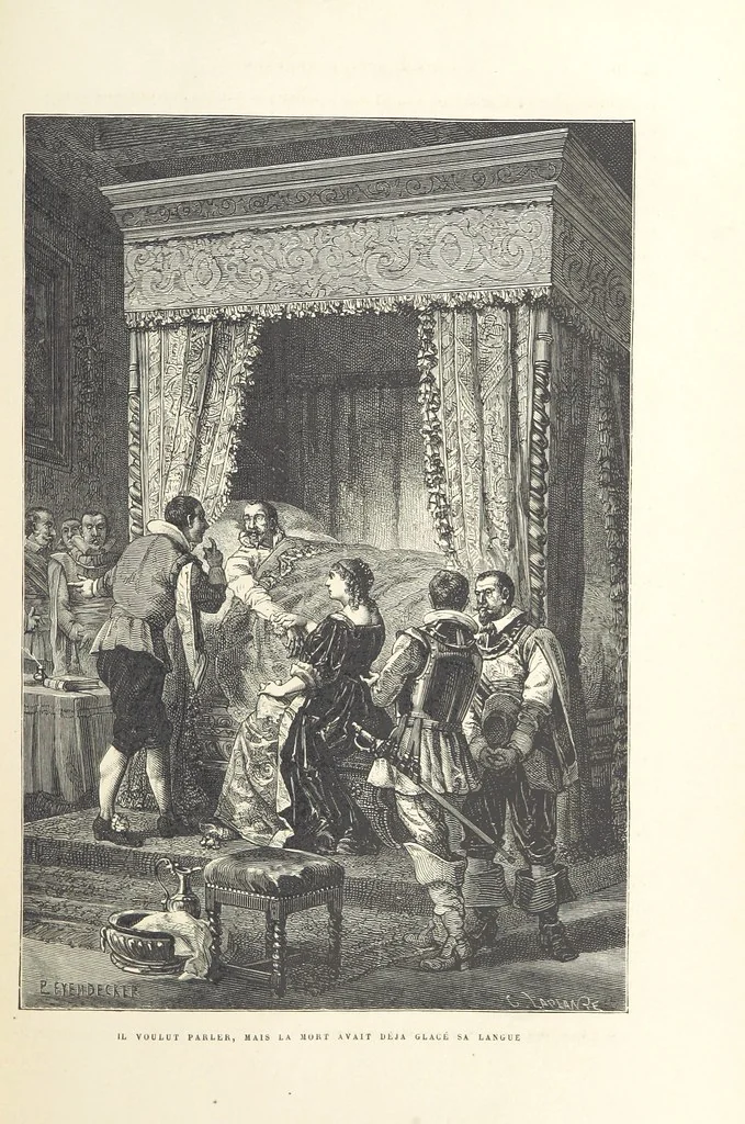 An illustration from L'Histoire d'Angleterre depuis les temps les plus reculés ... racontée à mes petits-enfants ... recueillie par Madame de Witt. ... Ouvrage illustré, etc, 1877, leaf 87
