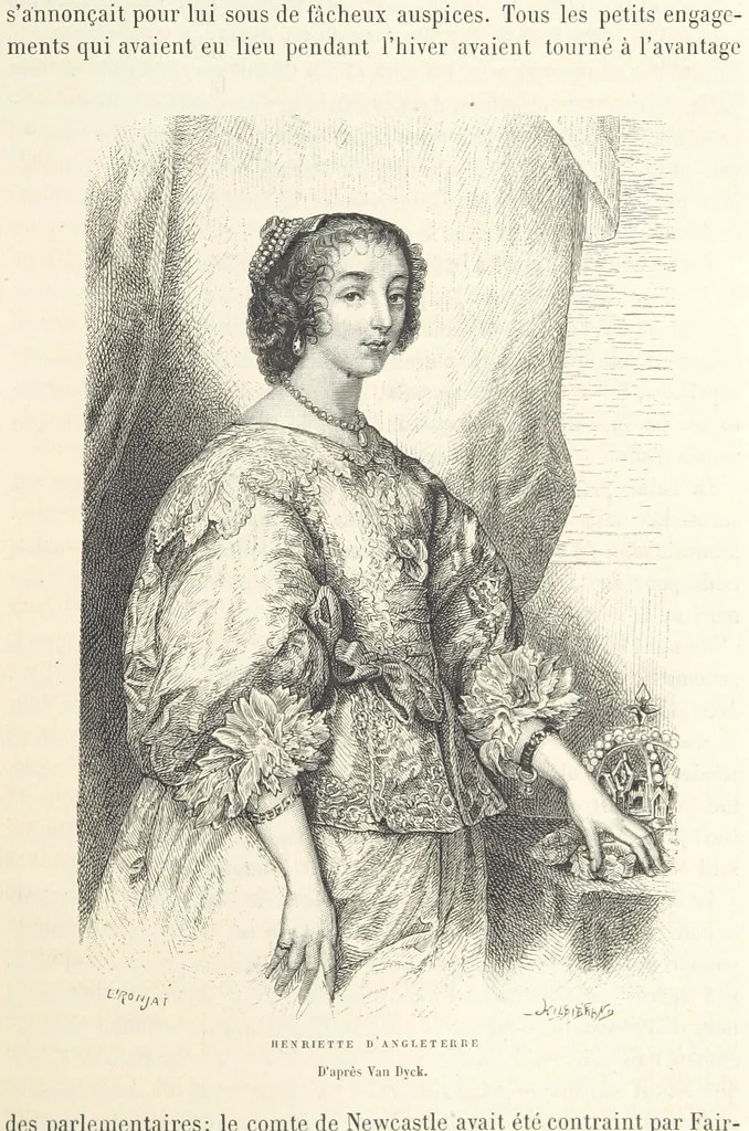 An illustration from L'Histoire d'Angleterre depuis les temps les plus reculés ... racontée à mes petits-enfants ... recueillie par Madame de Witt. ... Ouvrage illustré, etc, 1877, leaf 97