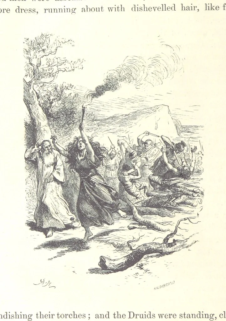An illustration from The History of England ... Related for the rising generation by M. Guizot, and edited by Madame de Witt ... Translated by M. Thomas. With ... illustrations, 1877, leaf 30