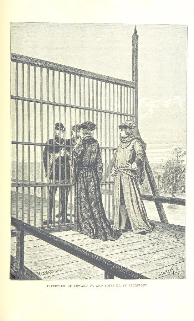 An illustration from The History of England ... Related for the rising generation by M. Guizot, and edited by Madame de Witt ... Translated by M. Thomas. With ... illustrations, 1877, leaf 475