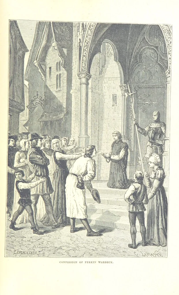 An illustration from The History of England ... Related for the rising generation by M. Guizot, and edited by Madame de Witt ... Translated by M. Thomas. With ... illustrations, 1877, leaf 515