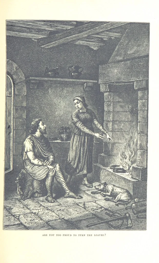 An illustration from The History of England ... Related for the rising generation by M. Guizot, and edited by Madame de Witt ... Translated by M. Thomas. With ... illustrations, 1877, leaf 57