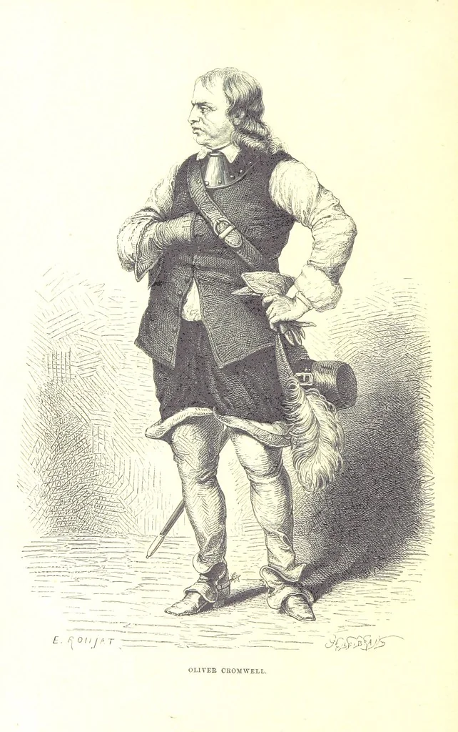 An illustration from The History of England ... Related for the rising generation by M. Guizot, and edited by Madame de Witt ... Translated by M. Thomas. With ... illustrations, 1877, leaf 10