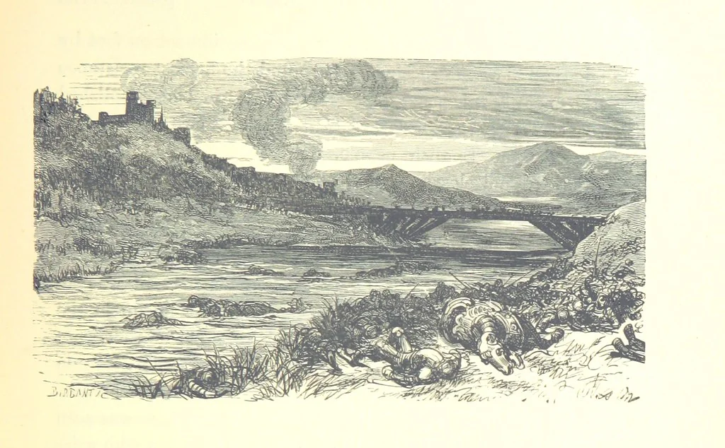 An illustration from The History of England ... Related for the rising generation by M. Guizot, and edited by Madame de Witt ... Translated by M. Thomas. With ... illustrations, 1877, leaf 119