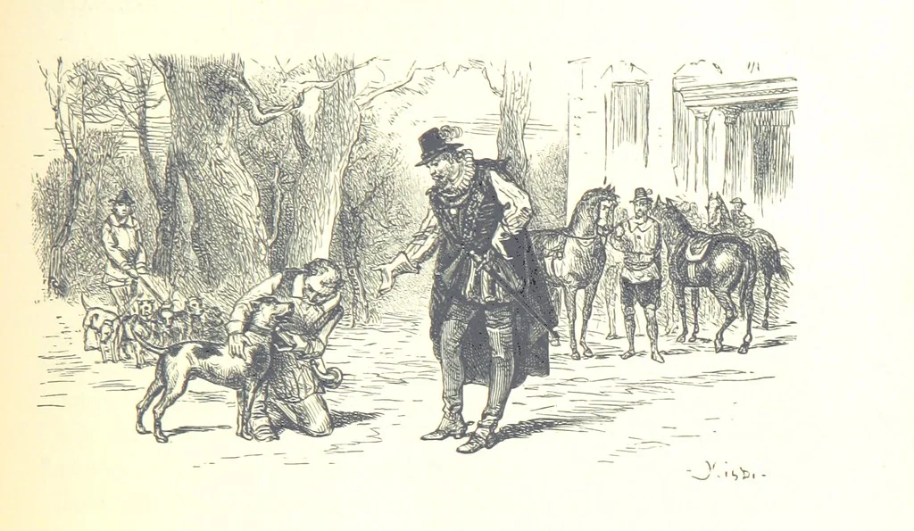 An illustration from The History of England ... Related for the rising generation by M. Guizot, and edited by Madame de Witt ... Translated by M. Thomas. With ... illustrations, 1877, leaf 271