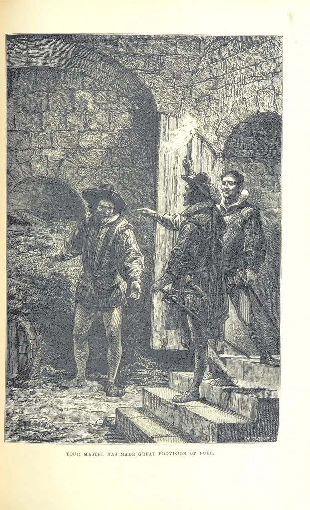 An illustration from The History of England ... Related for the rising generation by M. Guizot, and edited by Madame de Witt ... Translated by M. Thomas. With ... illustrations, 1877, leaf 277