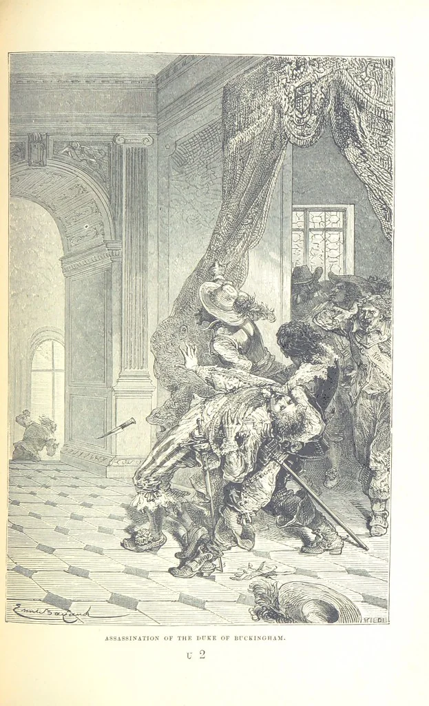 An illustration from The History of England ... Related for the rising generation by M. Guizot, and edited by Madame de Witt ... Translated by M. Thomas. With ... illustrations, 1877, leaf 307