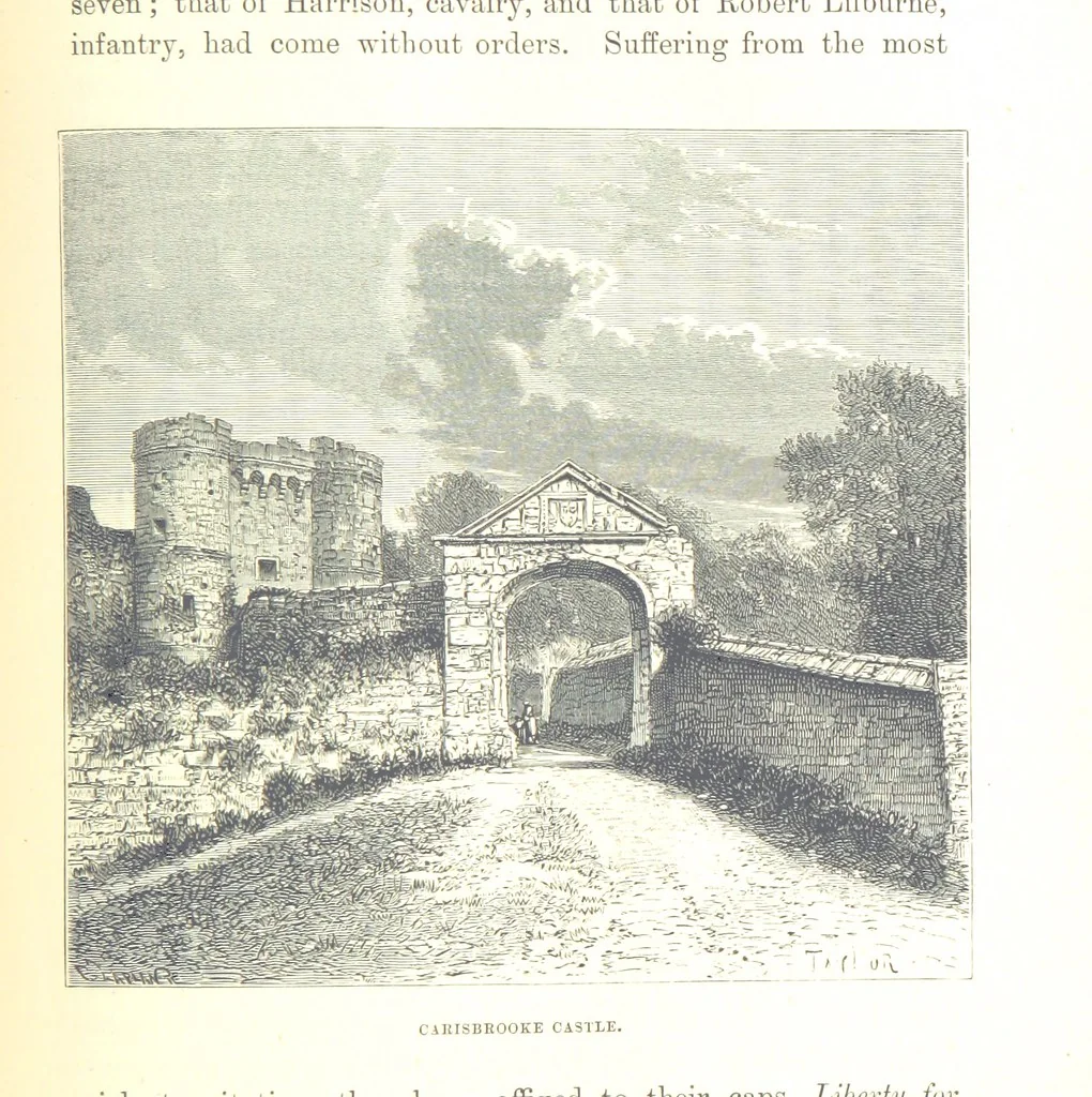 An illustration from The History of England ... Related for the rising generation by M. Guizot, and edited by Madame de Witt ... Translated by M. Thomas. With ... illustrations, 1877, leaf 425