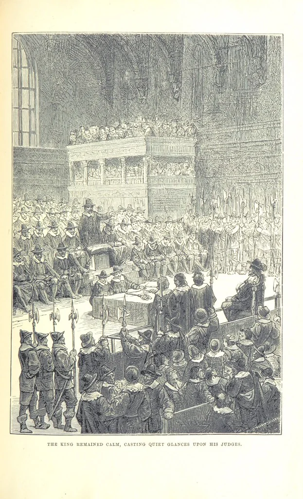 An illustration from The History of England ... Related for the rising generation by M. Guizot, and edited by Madame de Witt ... Translated by M. Thomas. With ... illustrations, 1877, leaf 439