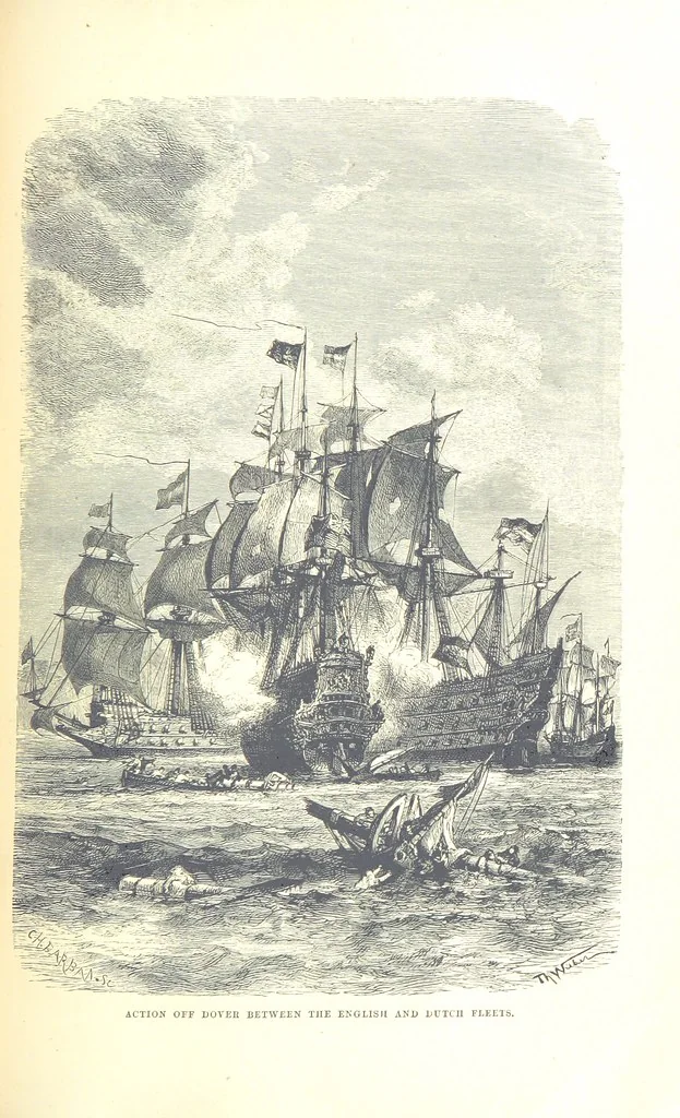 An illustration from The History of England ... Related for the rising generation by M. Guizot, and edited by Madame de Witt ... Translated by M. Thomas. With ... illustrations, 1877, leaf 487