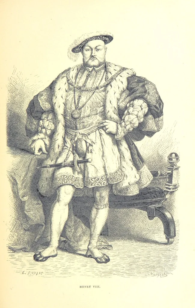 An illustration from The History of England ... Related for the rising generation by M. Guizot, and edited by Madame de Witt ... Translated by M. Thomas. With ... illustrations, 1877, leaf 53