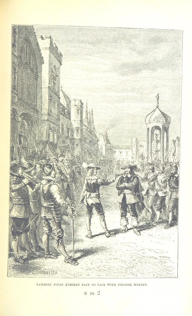 An illustration from The History of England ... Related for the rising generation by M. Guizot, and edited by Madame de Witt ... Translated by M. Thomas. With ... illustrations, 1877, leaf 547