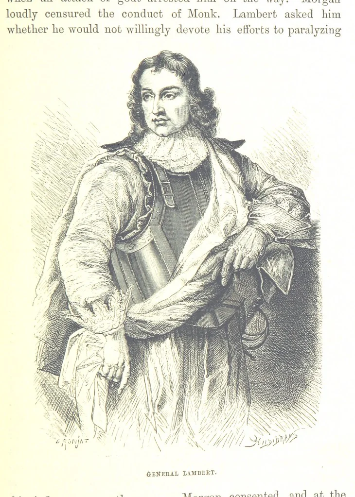 An illustration from The History of England ... Related for the rising generation by M. Guizot, and edited by Madame de Witt ... Translated by M. Thomas. With ... illustrations, 1877, leaf 555