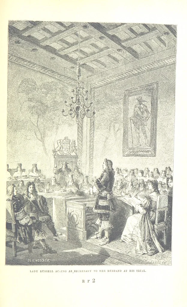 An illustration from The History of England ... Related for the rising generation by M. Guizot, and edited by Madame de Witt ... Translated by M. Thomas. With ... illustrations, 1877, leaf 627