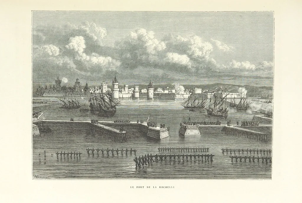 An illustration from L'Histoire de France depuis les temps les plus reculés jusqu'en 1789, racontée à mes petits-enfants ... Ouvrage illustré ... d'après les dessins d'A. de Neuville, 1870, leaf 111