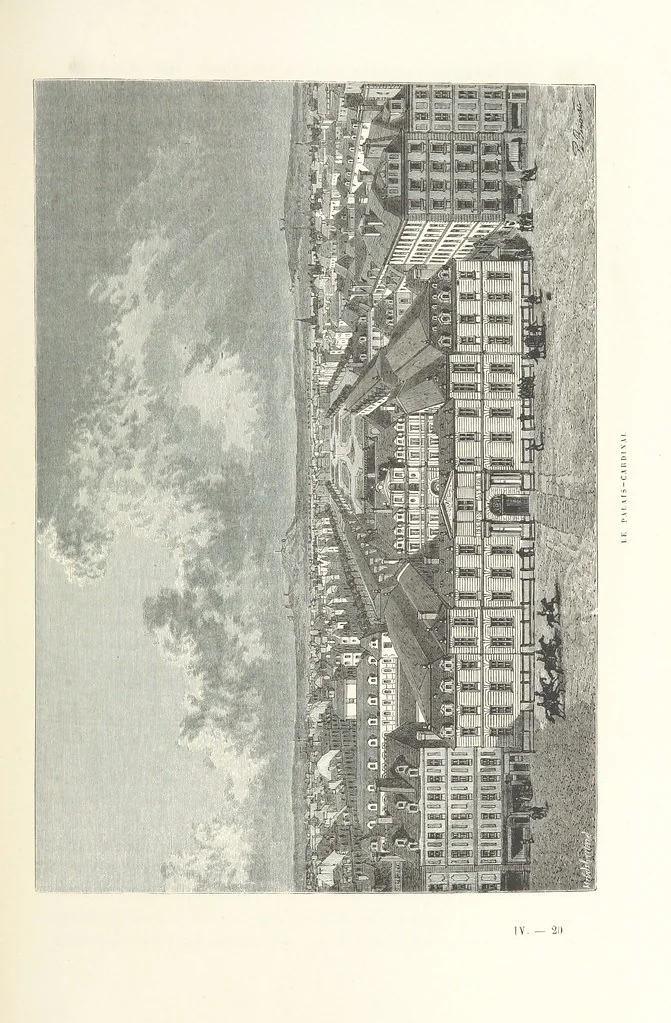 An illustration from L'Histoire de France depuis les temps les plus reculés jusqu'en 1789, racontée à mes petits-enfants ... Ouvrage illustré ... d'après les dessins d'A. de Neuville, 1870, leaf 171
